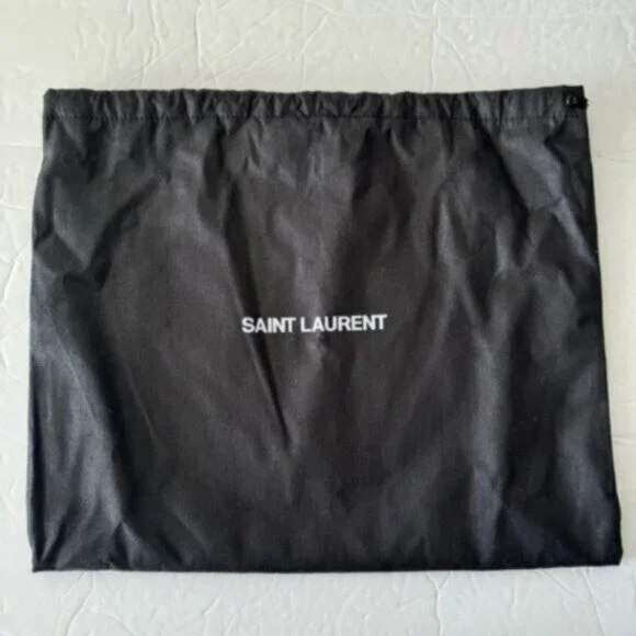 Authentic Saint Laurent Black Dust Storage Bag 12" x 13.5" - Picture 1 of 4